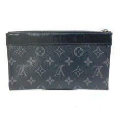 Louis Vuitton M44323 MonogramEclipse Smartphone case Pouch Black