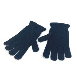 Louis Vuitton glitter gloves gloves Black