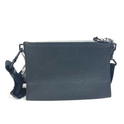 Louis Vuitton M59682 damier glitter bag coin purse pouch Crossbody Shoulder Bag Silver Black