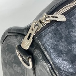 Louis Vuitton N41418 Damier Graphite bag travel bag Duffle Bag Black