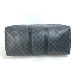 Louis Vuitton N41418 Damier Graphite bag travel bag Duffle Bag Black