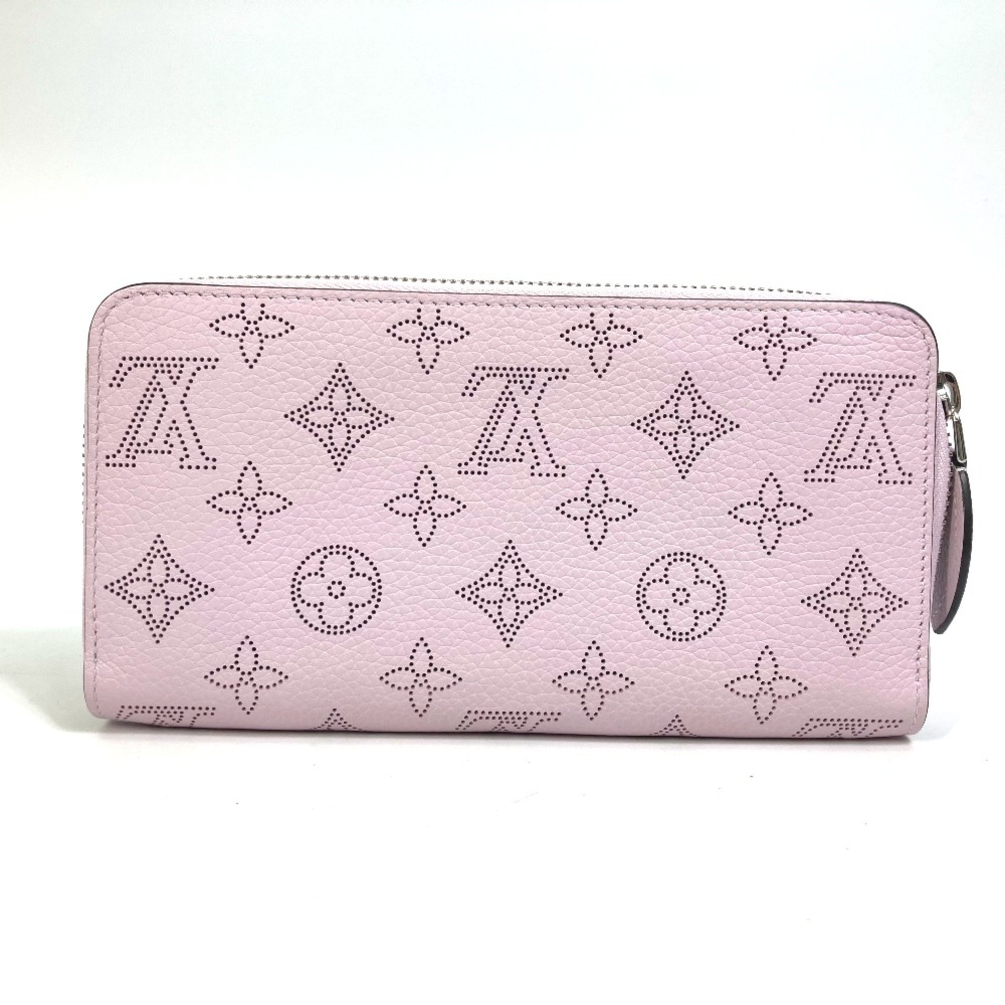 Louis Vuitton M81426 MonogramMahina Zip Around Long Wallet Guimauve purple