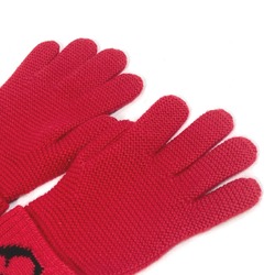 Louis Vuitton M58359 Glove gloves Red Black