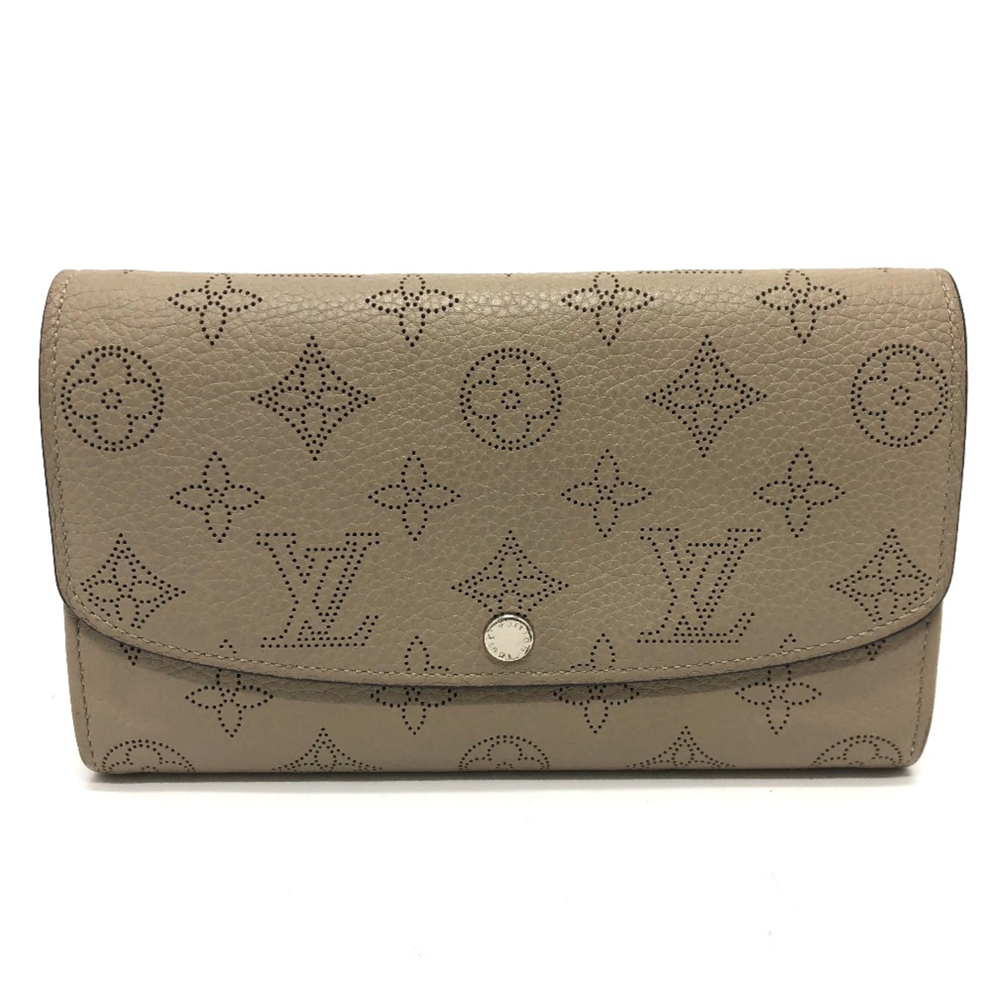 Louis Vuitton M60144 Wallet Folded wallet Galet Beige SilverHardware