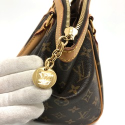 Louis Vuitton M40143 Monogram Hand Bag Brown GoldHardware