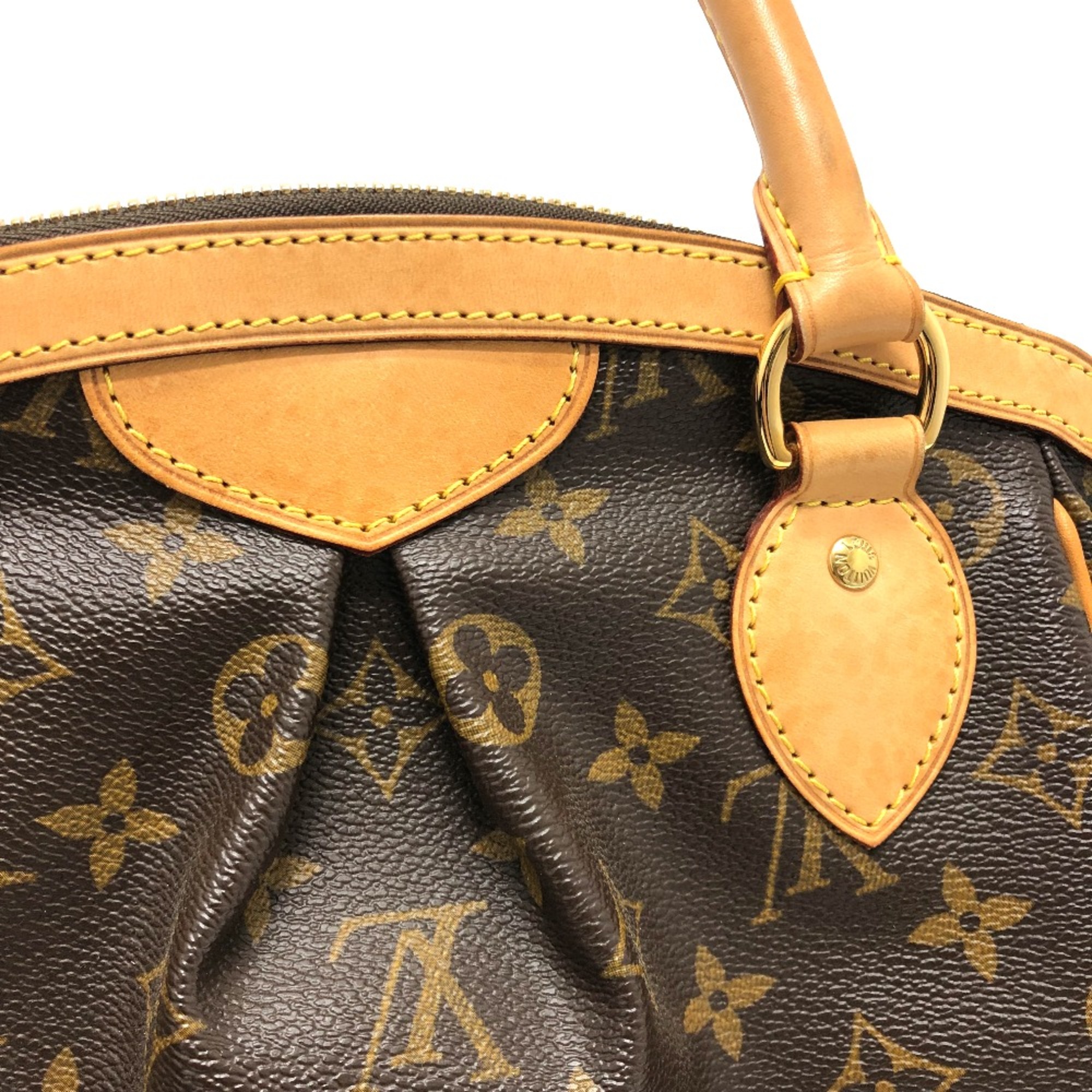 Louis Vuitton M40143 Monogram Hand Bag Brown GoldHardware