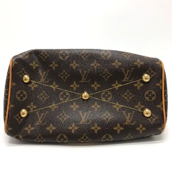 Louis Vuitton M40143 Monogram Hand Bag Brown GoldHardware