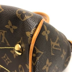 Louis Vuitton M40143 Monogram Hand Bag Brown GoldHardware