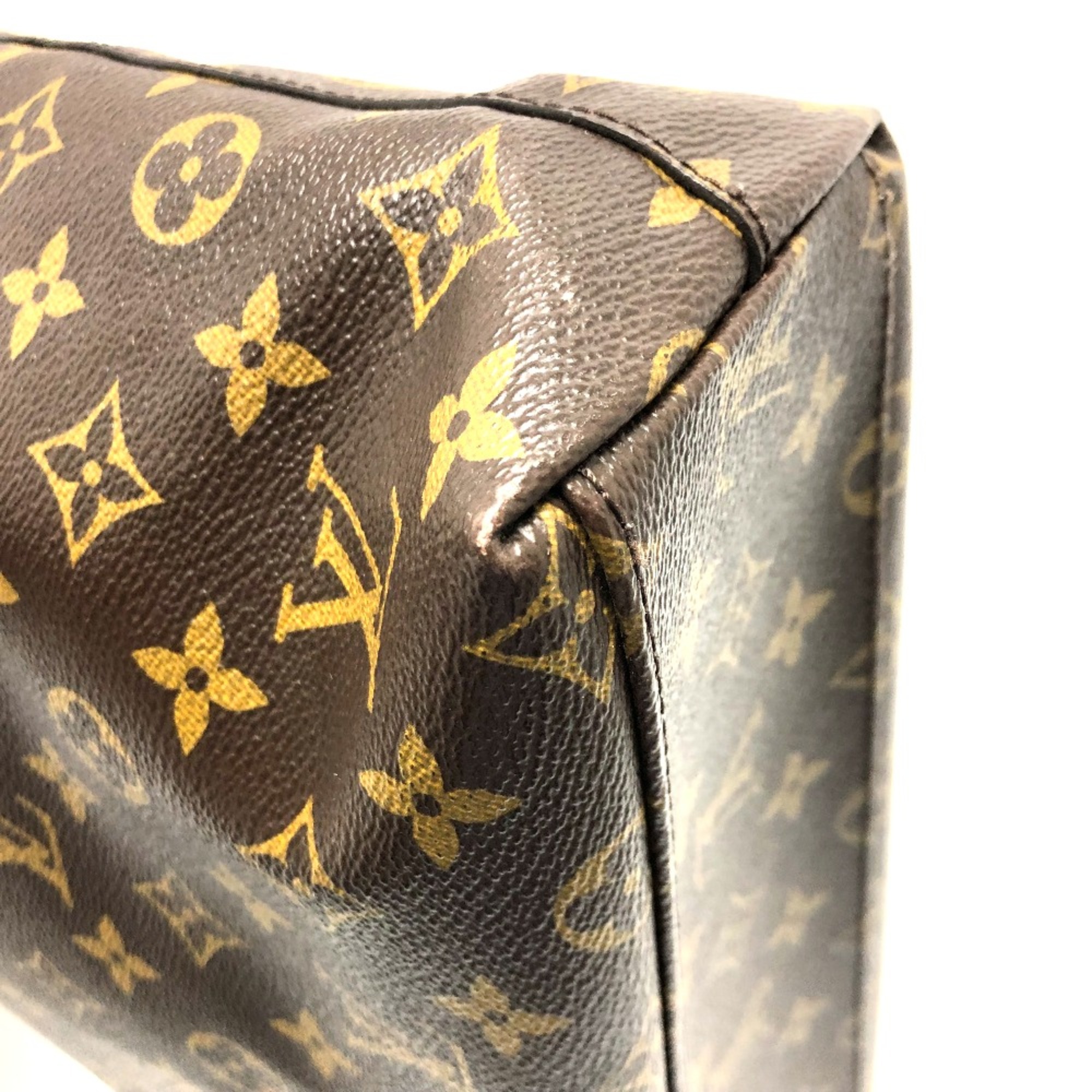 Louis Vuitton M50147 Monogram V line Bag 2WAY Tote Bag Brown GoldHardware