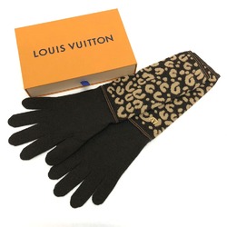 Louis Vuitton M58347 Leopard Glove gloves Brown