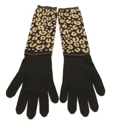 Louis Vuitton M58347 Leopard Glove gloves Brown