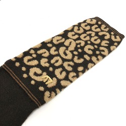 Louis Vuitton M58347 Leopard Glove gloves Brown