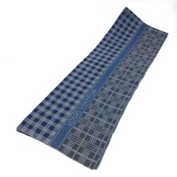 Louis Vuitton M74955 Scarf gray Navy