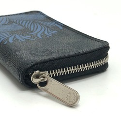 Louis Vuitton N41687 Damier Graphite Coin purse coin purse Black SilverHardware