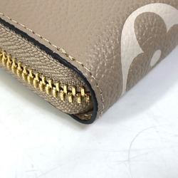 Louis Vuitton M69794 MonogramEmpreinte Zip Around Long Wallet Turtrail claims Beige