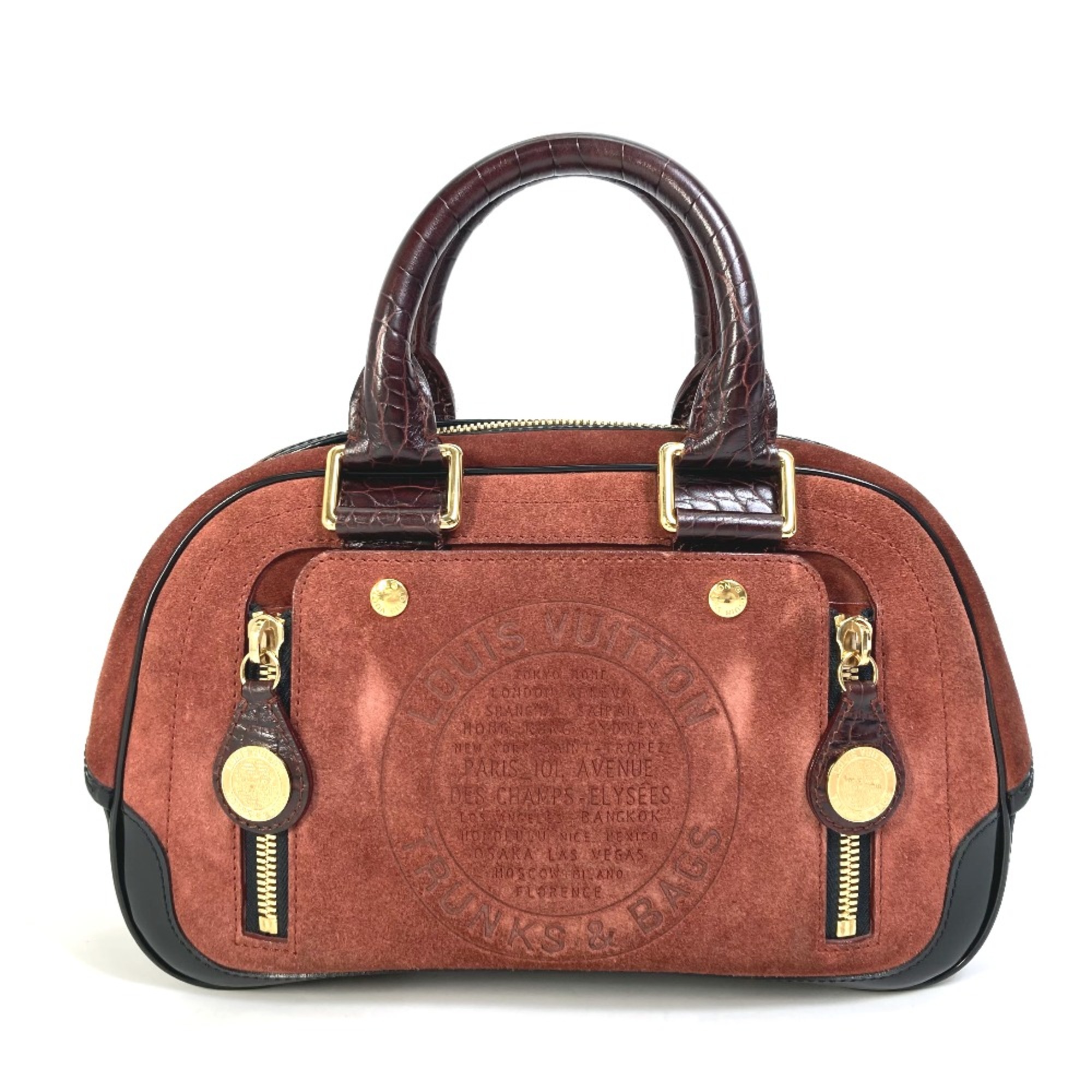 Louis Vuitton M95238 Mini Duffle Bag Bag Hand Bag Brown