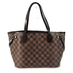 Louis Vuitton N41359 Damier bag shawl Tote Bag Brown GoldHardware