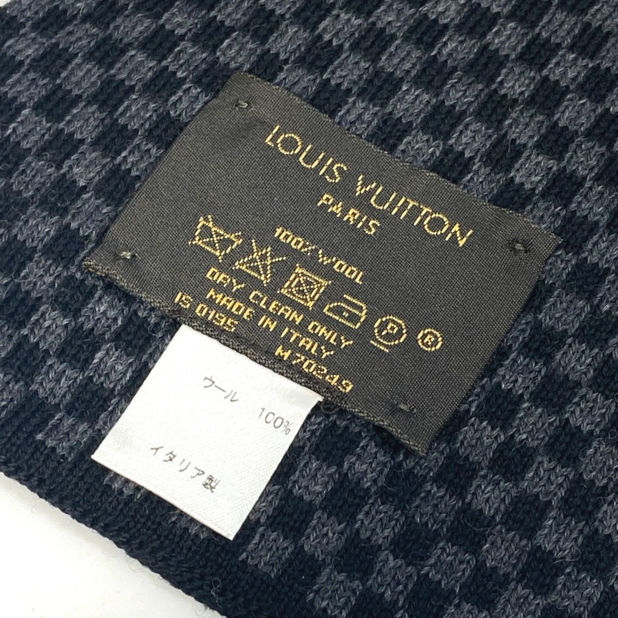 Louis Vuitton M70249 Scarf Black /blue