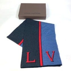 Louis Vuitton M70249 Scarf Black /blue