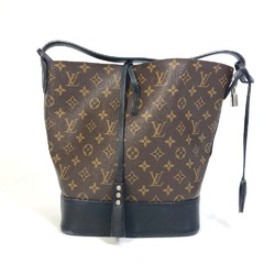 Louis Vuitton M94542 Monogram with pouch Shoulder bag Bucket type Shoulder Bag Noir Black Brown