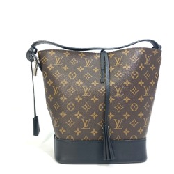 Louis Vuitton M94542 Monogram with pouch Shoulder bag Bucket type Shoulder Bag Noir Black Brown