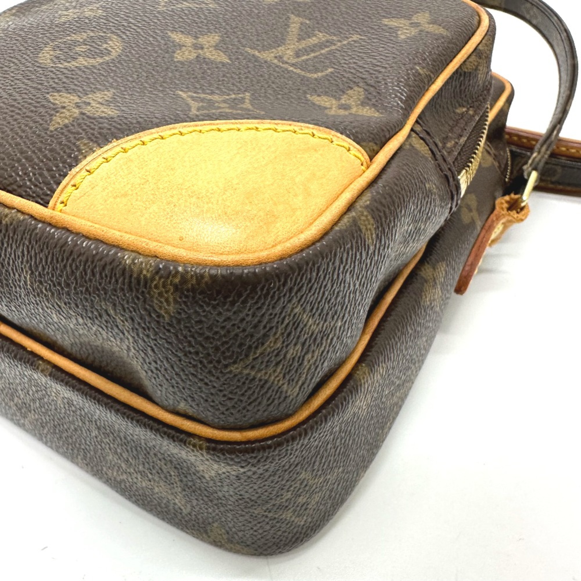 Louis Vuitton M45236 Monogram Pochette Crossbody bag Shoulder Bag Brown