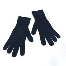 Louis Vuitton M70008 Damier Graphite Gloves knit Glove Gray Based Blue Based