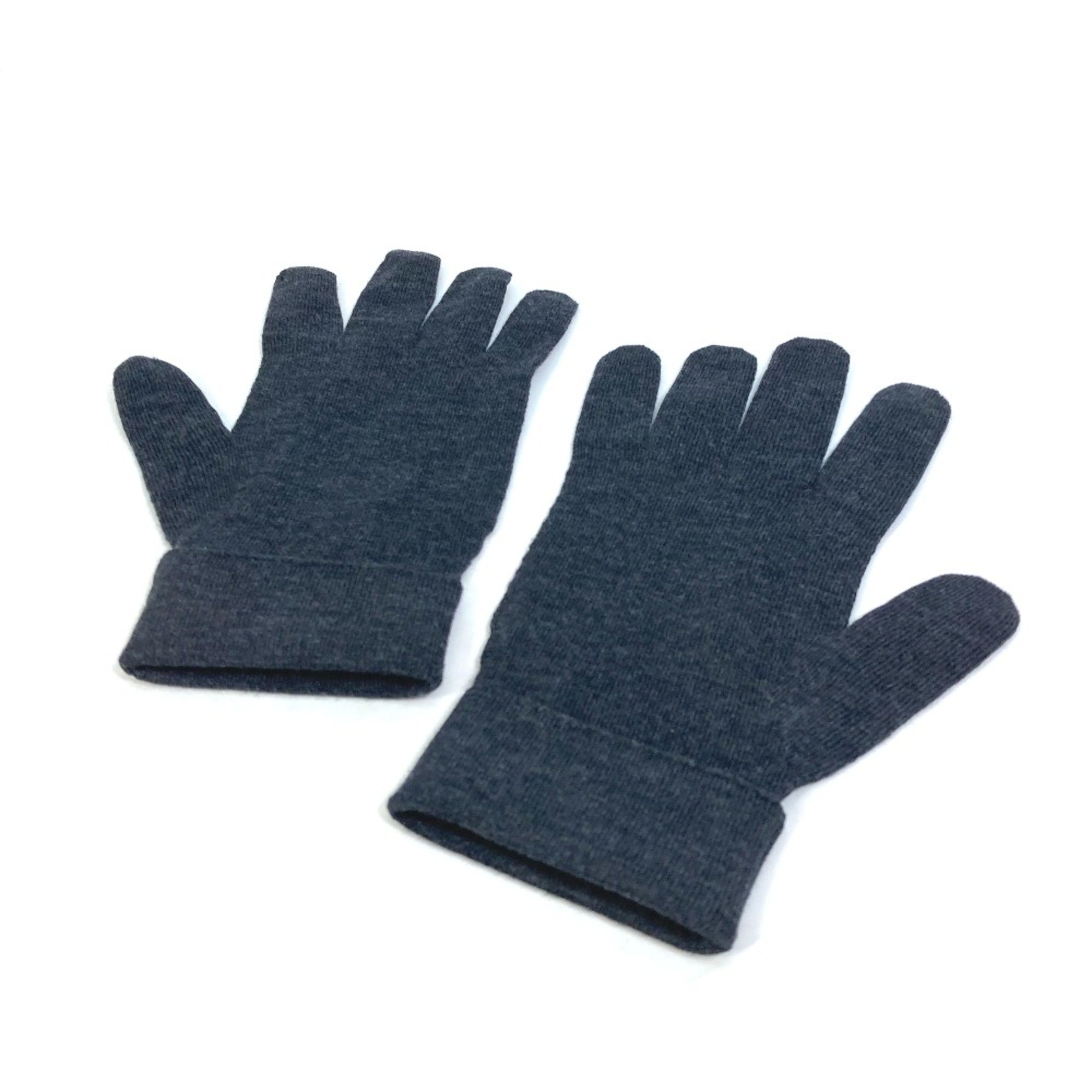 Louis Vuitton M70008 Damier Graphite Gloves knit Glove Gray Based Blue Based