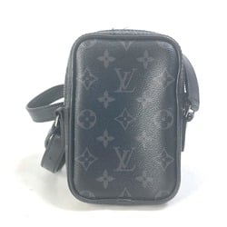 Louis Vuitton M45928 Monogram Eclipse Trunk Print Bag Comic Crossbody Shoulder Bag Black