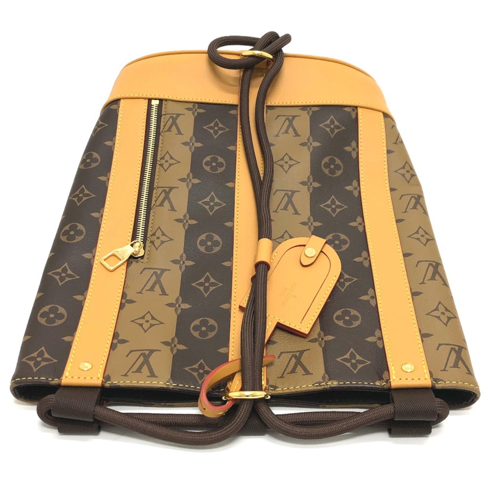 Louis Vuitton M45968 Monogram Shoulder Bag Brown GoldHardware