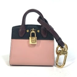 Louis Vuitton MP1787 Bag Bag Charm Key Holder pink Black