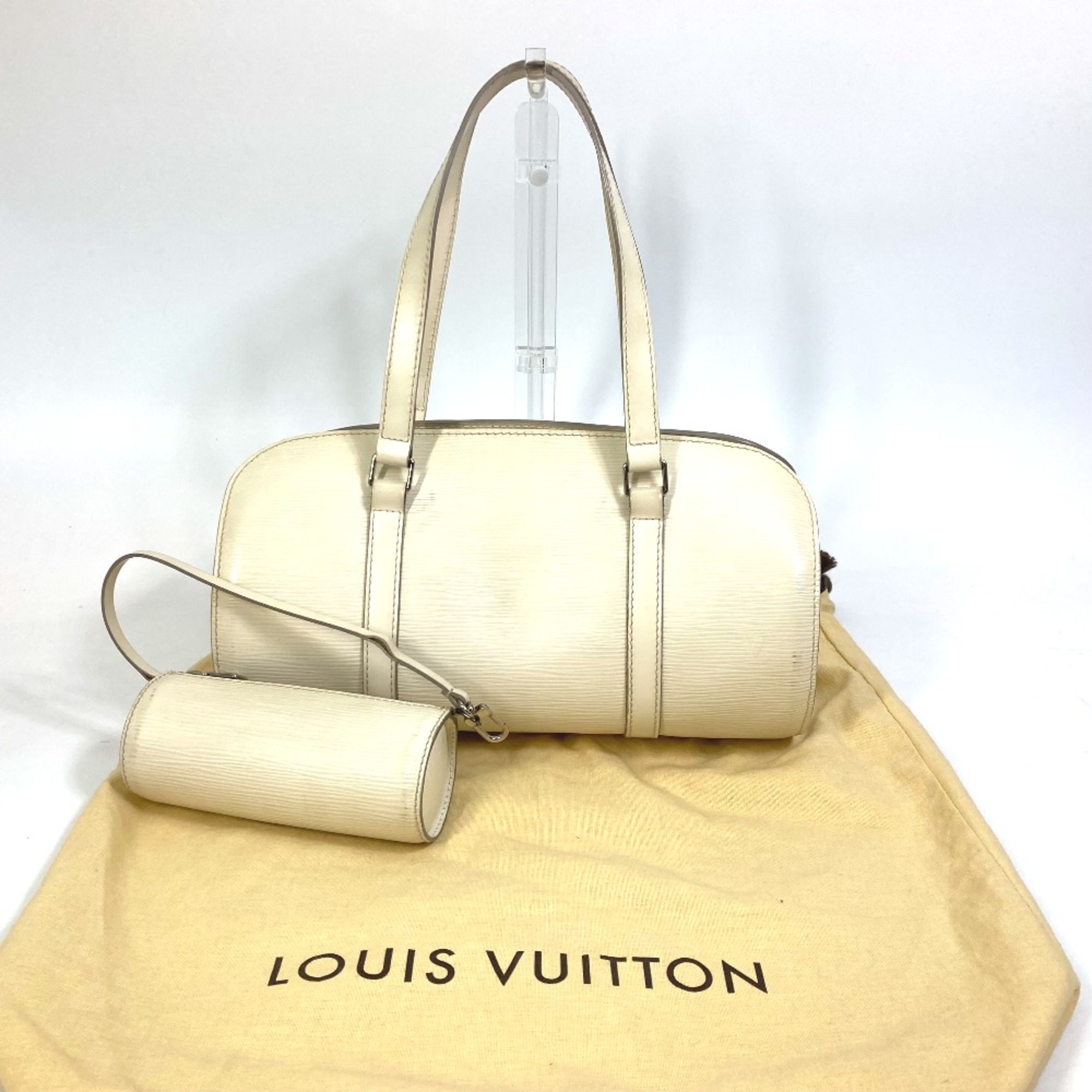 Louis Vuitton M5286J Epi Bag Shoulder Bag Ivoire White