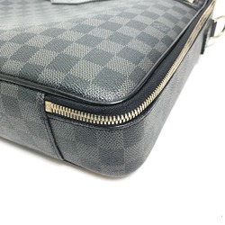 Louis Vuitton N58030 Damier Graphite Crossbody 2WAYShoulder Bag Business bag Black