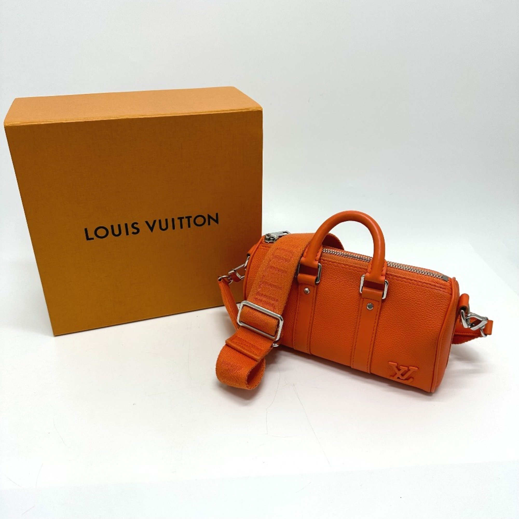 Louis Vuitton M81004 LV Aerogram Bag 2WAY Crossbody Shoulder Bag Orange