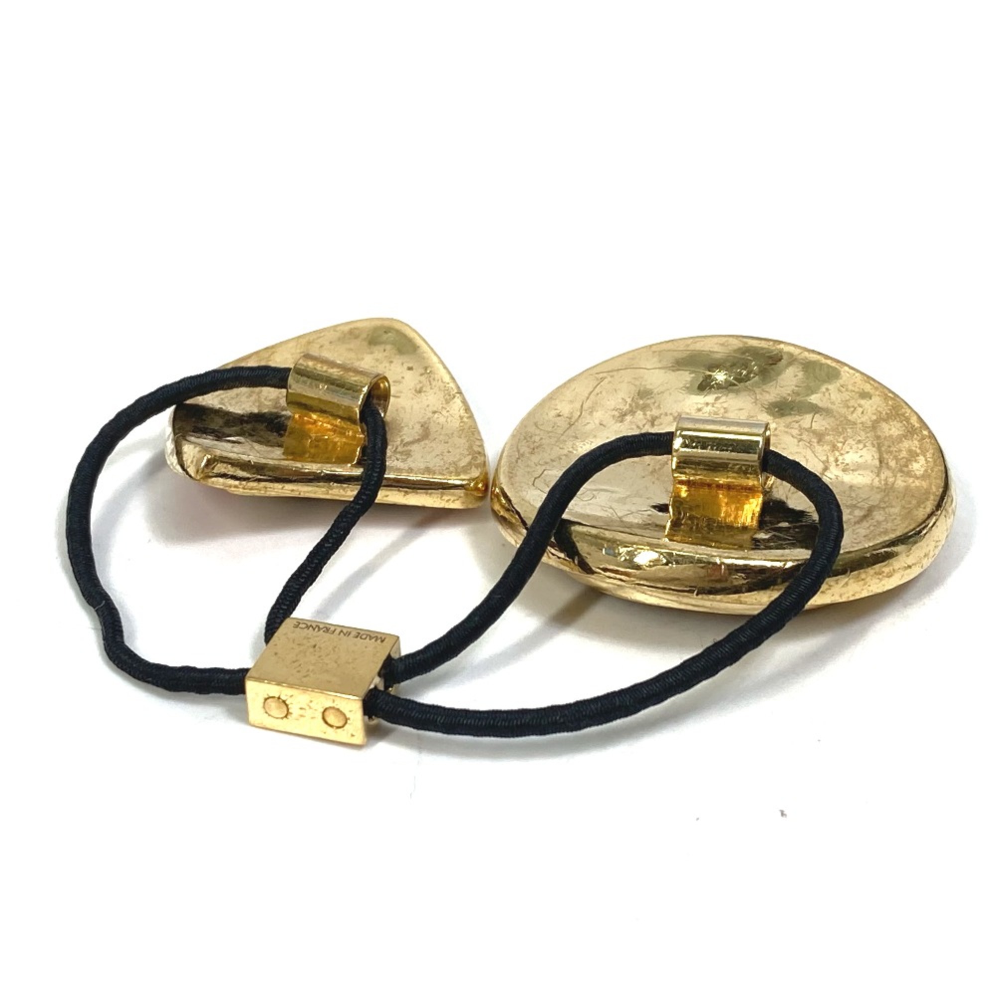 Louis Vuitton M65351 Monogram hair accessory Hair rubber Gold