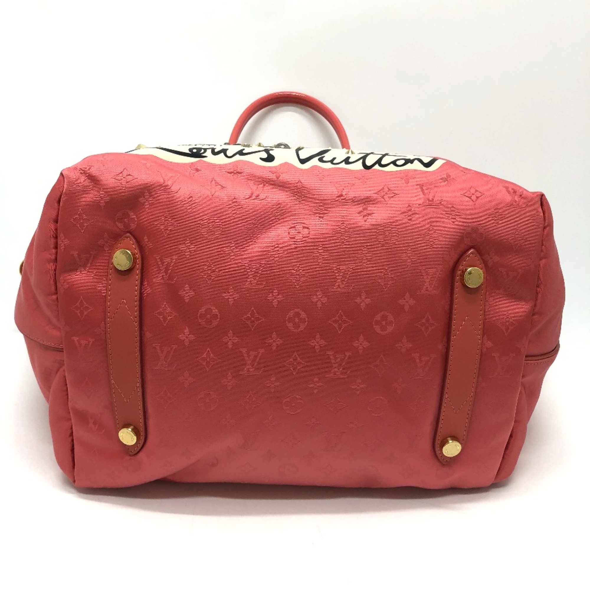 Louis Vuitton M94090 Cruise Line Monogram Bag 2WAY Tote Bag pink GoldHardware