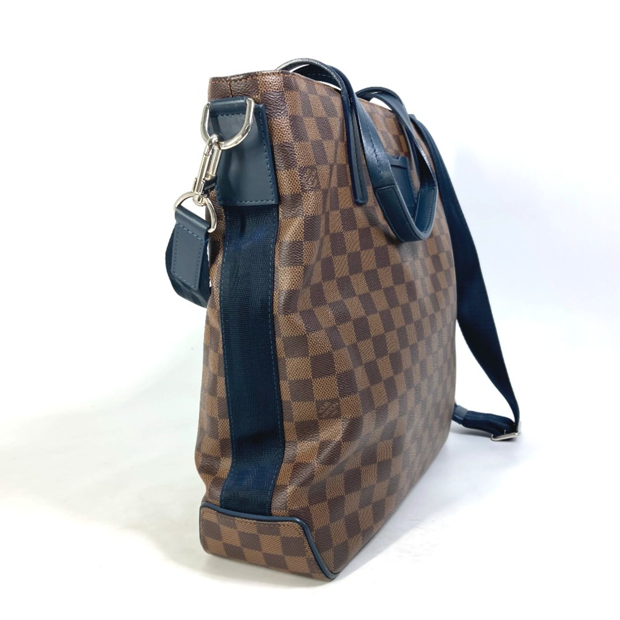 Louis Vuitton N41255 Damier Bag 2WAY Shoulder Bag Crossbody Tote Bag Ebene Brown