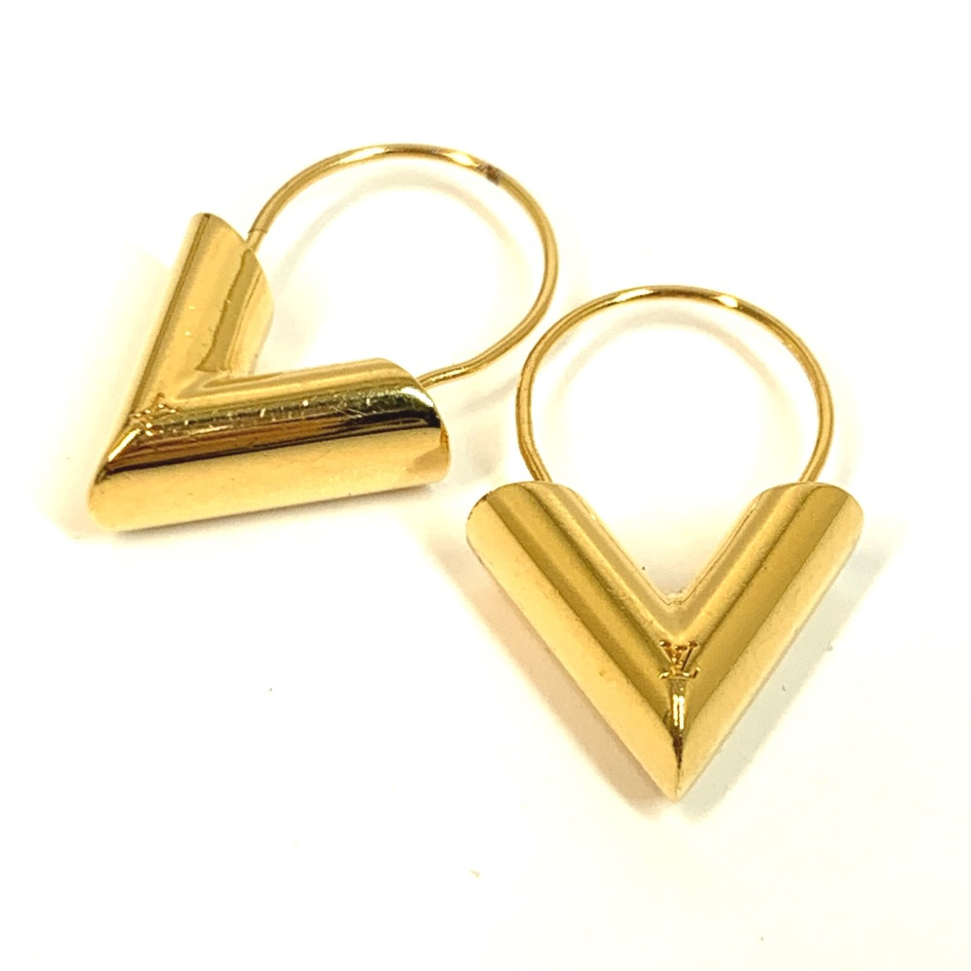 Louis Vuitton M61088 logo Accessories Pierce Gold