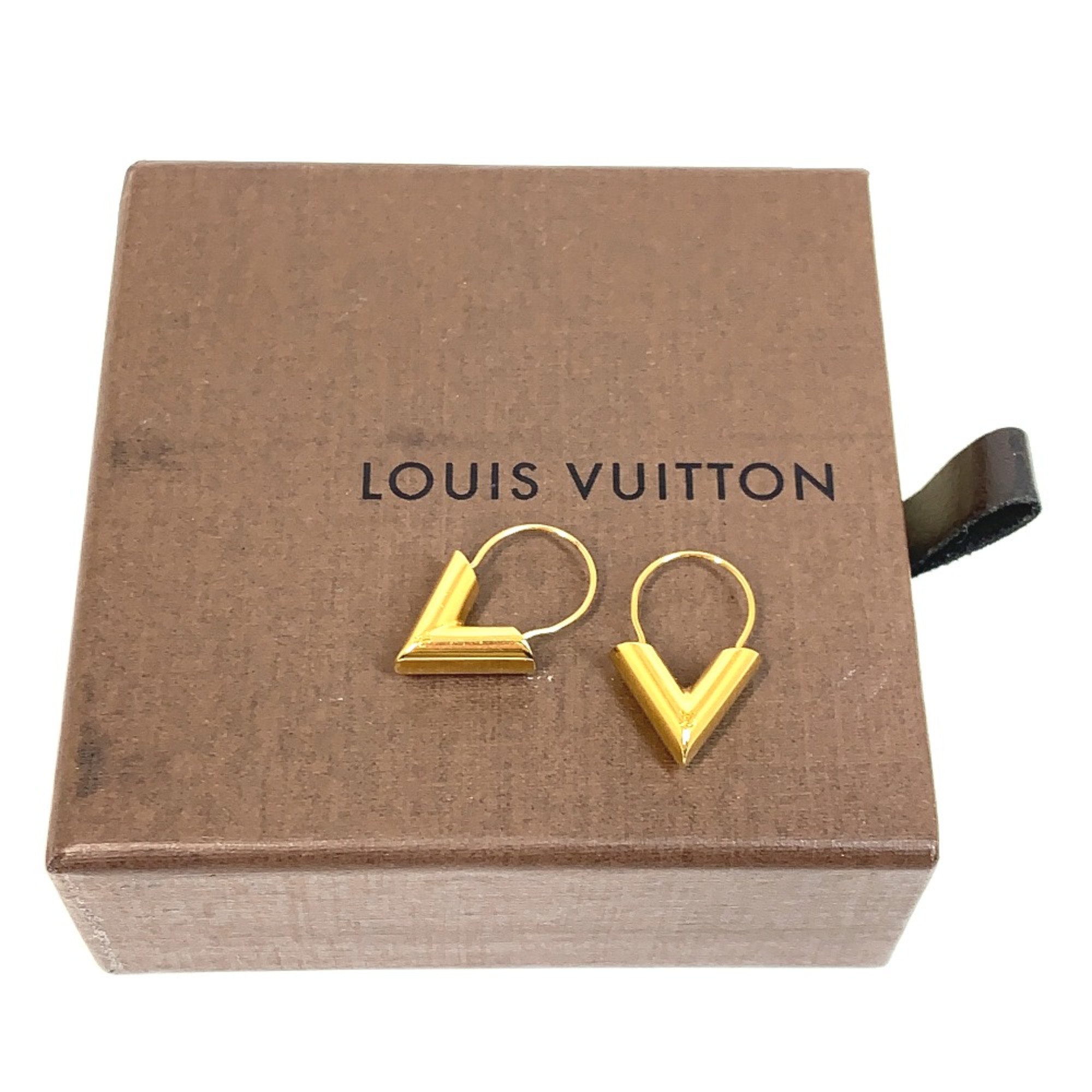 Louis Vuitton M61088 logo Accessories Pierce Gold