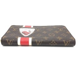 Louis Vuitton M66553 Monogram Zippy Organizer Long Wallet Brown