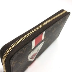 Louis Vuitton M66553 Monogram Zippy Organizer Long Wallet Brown