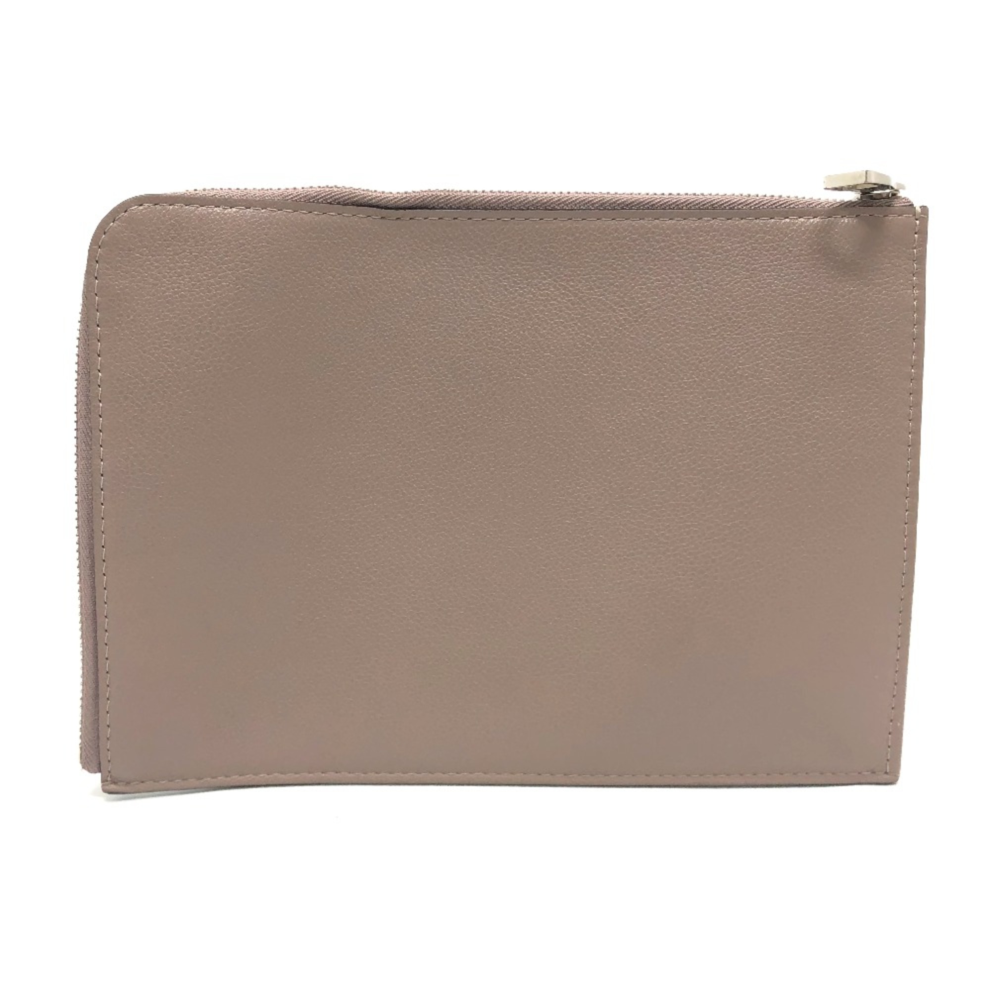 Louis Vuitton R99760 L-shaped fastener bag pouch/flat Clutch bag Taupe Beige