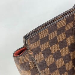 Louis Vuitton N51123 Damier Shoulder Bag Shoulder Bag Tote Bag Ebene Brown