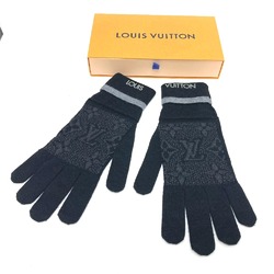 Louis Vuitton M73470 gloves Glove Black gray