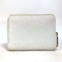 Louis Vuitton M63994 Epi love lock Coin Compartment Wallet coin purse Blanc White