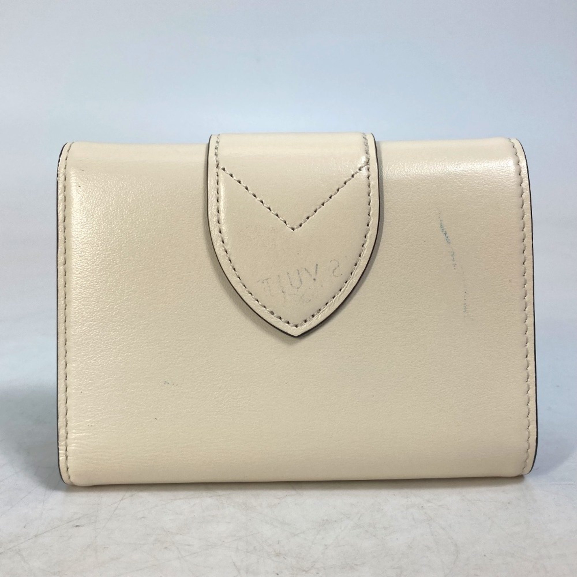 Louis Vuitton M69176 Compact Trifold wallet claim White