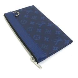 Louis Vuitton M30278 Taigalama Clutch bag accessory case pouch Pouch blue