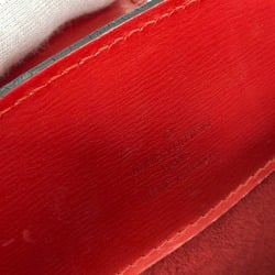 Louis Vuitton M52257 Epi bag shawl Shoulder Bag Castilian red Red