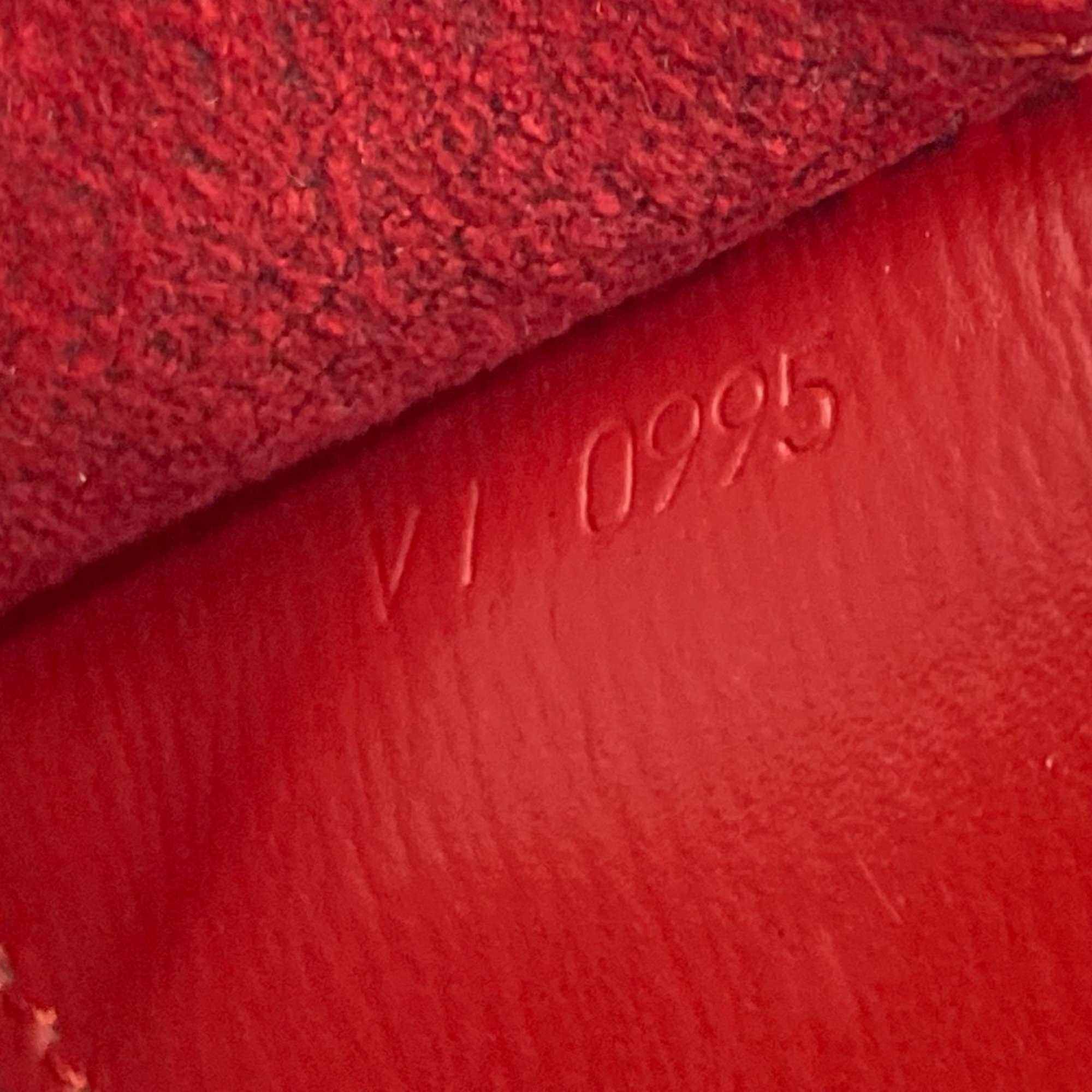 Louis Vuitton M52257 Epi bag shawl Shoulder Bag Castilian red Red