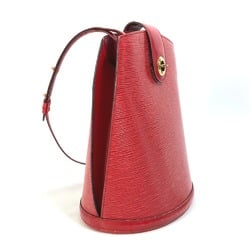 Louis Vuitton M52257 Epi bag shawl Shoulder Bag Castilian red Red